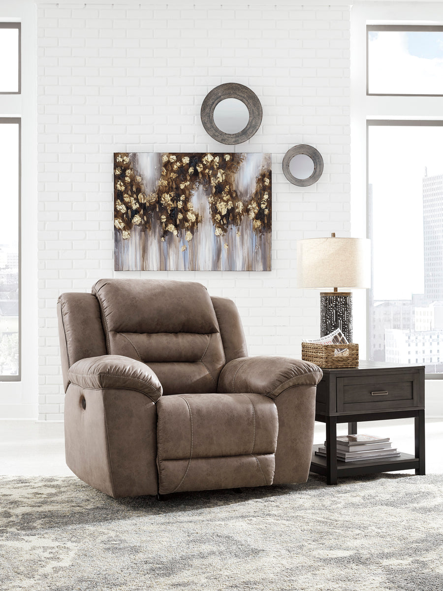 Ashley stoneland store fossil recliner