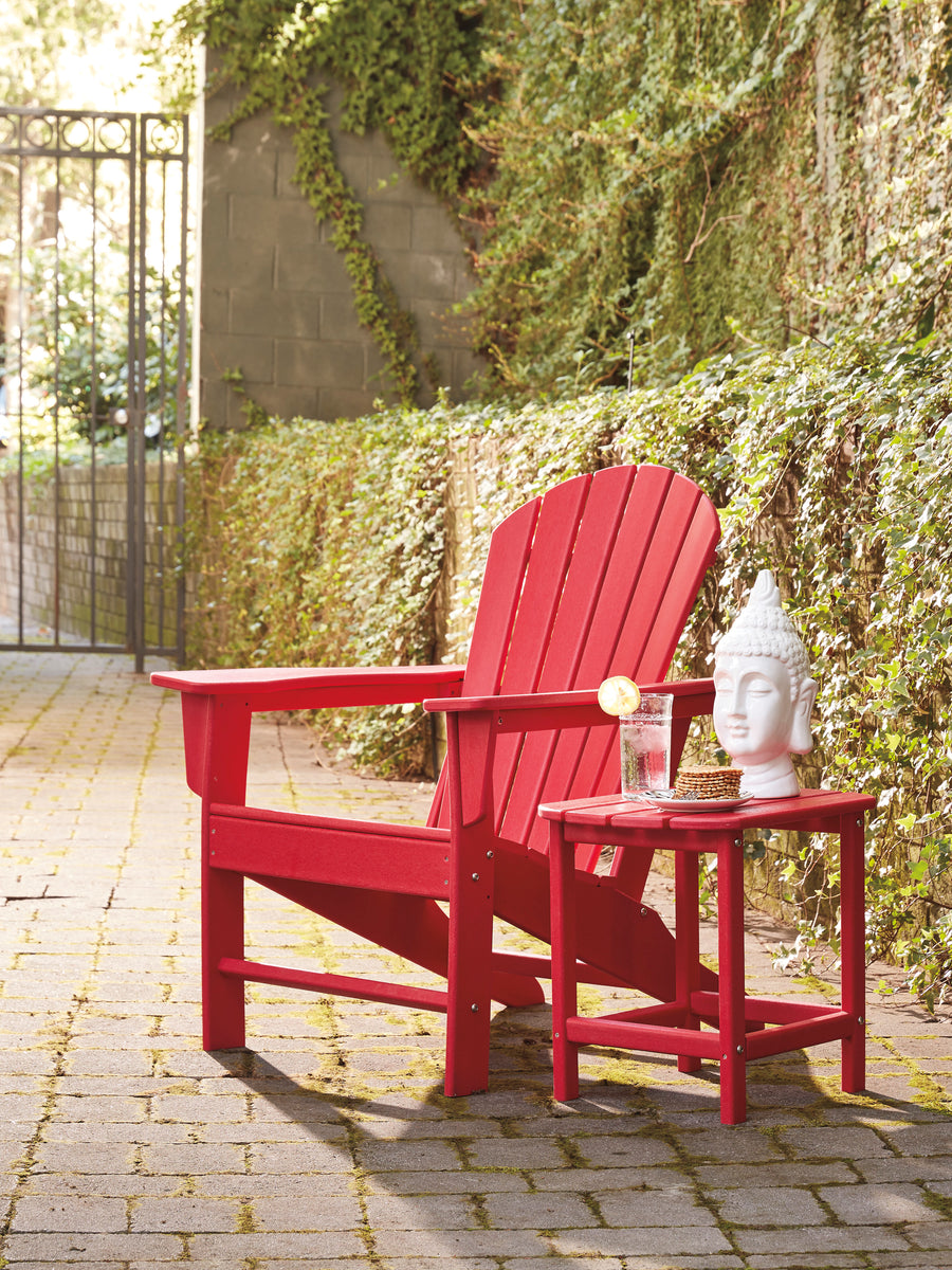 Red adirondack chairs plastic hot sale