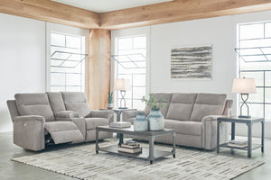 Barnsana Power Reclining Loveseat with Console