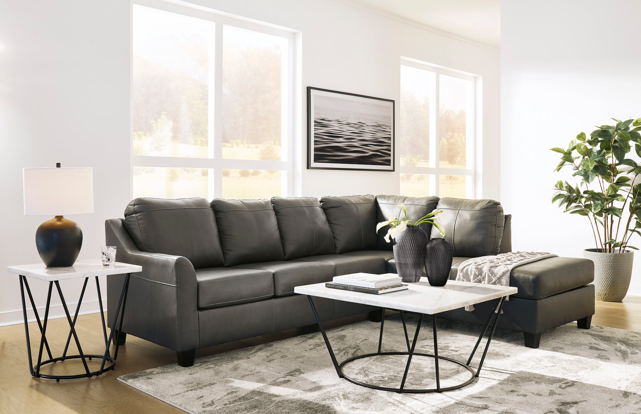 Valderno 2-Piece Sectional with Chaise – Ashley HomeStore