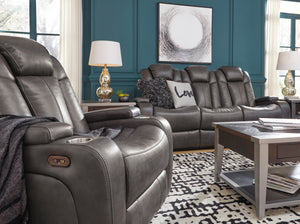 Turbulance Power Reclining Loveseat