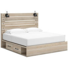 Load image into Gallery viewer, Senbry Queen Panel Bed with Storage
