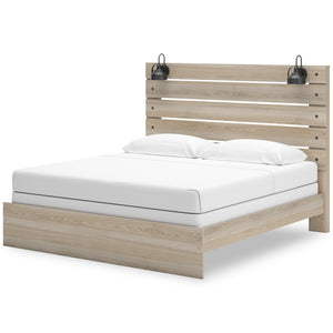 Senbry Queen Panel Bed with Storage