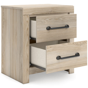 Senbry Two Drawer Night Stand