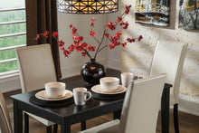 Load image into Gallery viewer, Kimonte Dining Table and 4 Chairs (2 COLORS)
