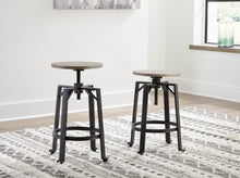 Load image into Gallery viewer, Lesterton Counter Height Dining Table  &amp; Barstools
