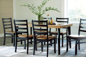 Blondon Dining Table and 6 Chairs