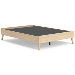 8 Inch Chime Innerspring Mattress with Queen Platform Bed