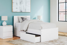 Load image into Gallery viewer, Onita Twin Panel Platform Bed with 1 Side Storage
