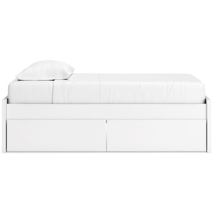 Onita Full Platform Bed with 1 Side Storage