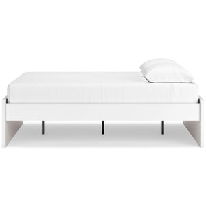 Onita Full Platform Bed with 1 Side Storage