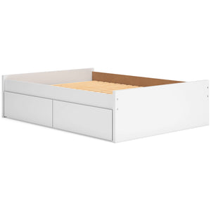 Onita Full Platform Bed with 1 Side Storage