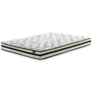 8 Inch Chime Innerspring Mattress with Queen Platform Bed