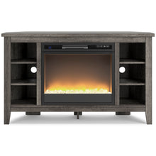 Load image into Gallery viewer, Arlenbry Corner TV Stand with Electric Fireplace
