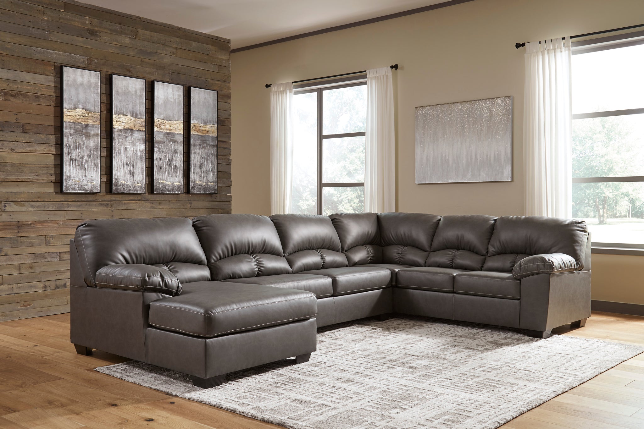 Ashley aberton store sectional