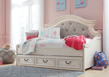 Load image into Gallery viewer, Realyn Twin Day Bed/ Storage Options
